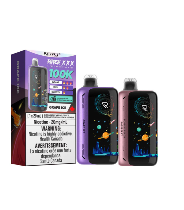 Ripper Turbo 100K Puff Vape – Ultra High Puff Disposable
