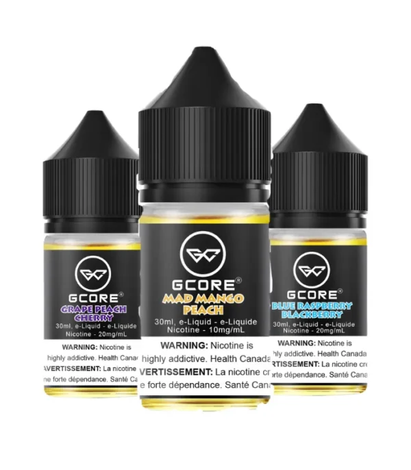 G Core 30ml E-Juice 20mg Salt Nic